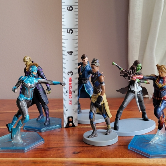 Lot of 6 Disney Store Marvel PVC Figures Multicolor 3.75" in Approx. - Picture 10 of 10